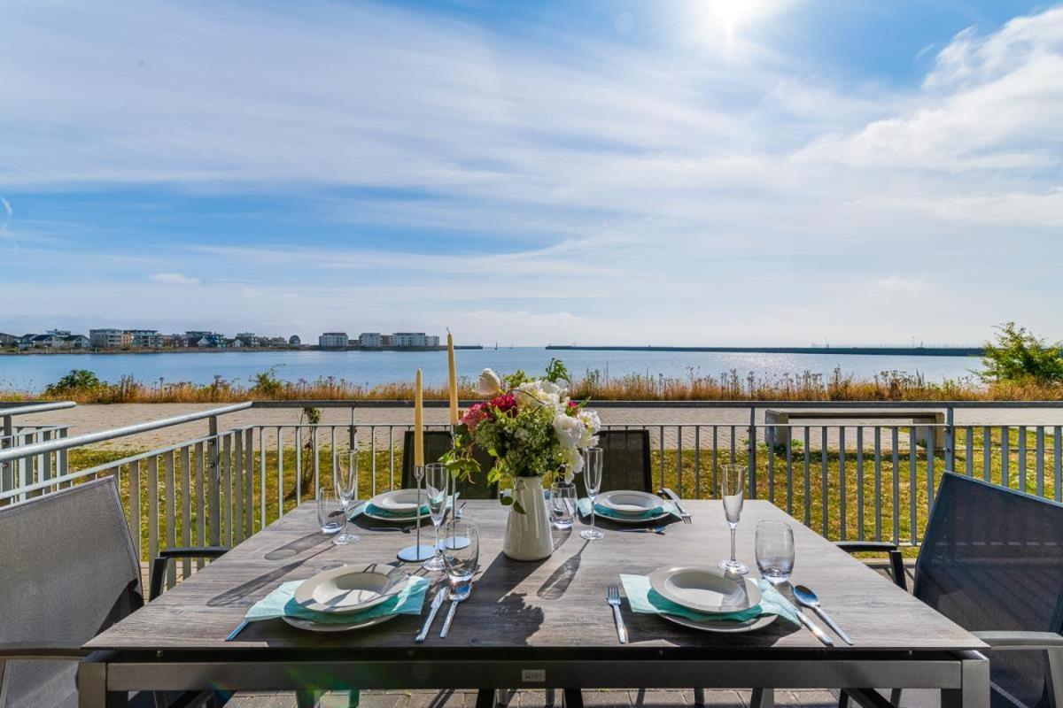 Ocean Vibes- Eg, Ostseeblick, Terrasse, Kamin Olpenitz Bagian luar foto