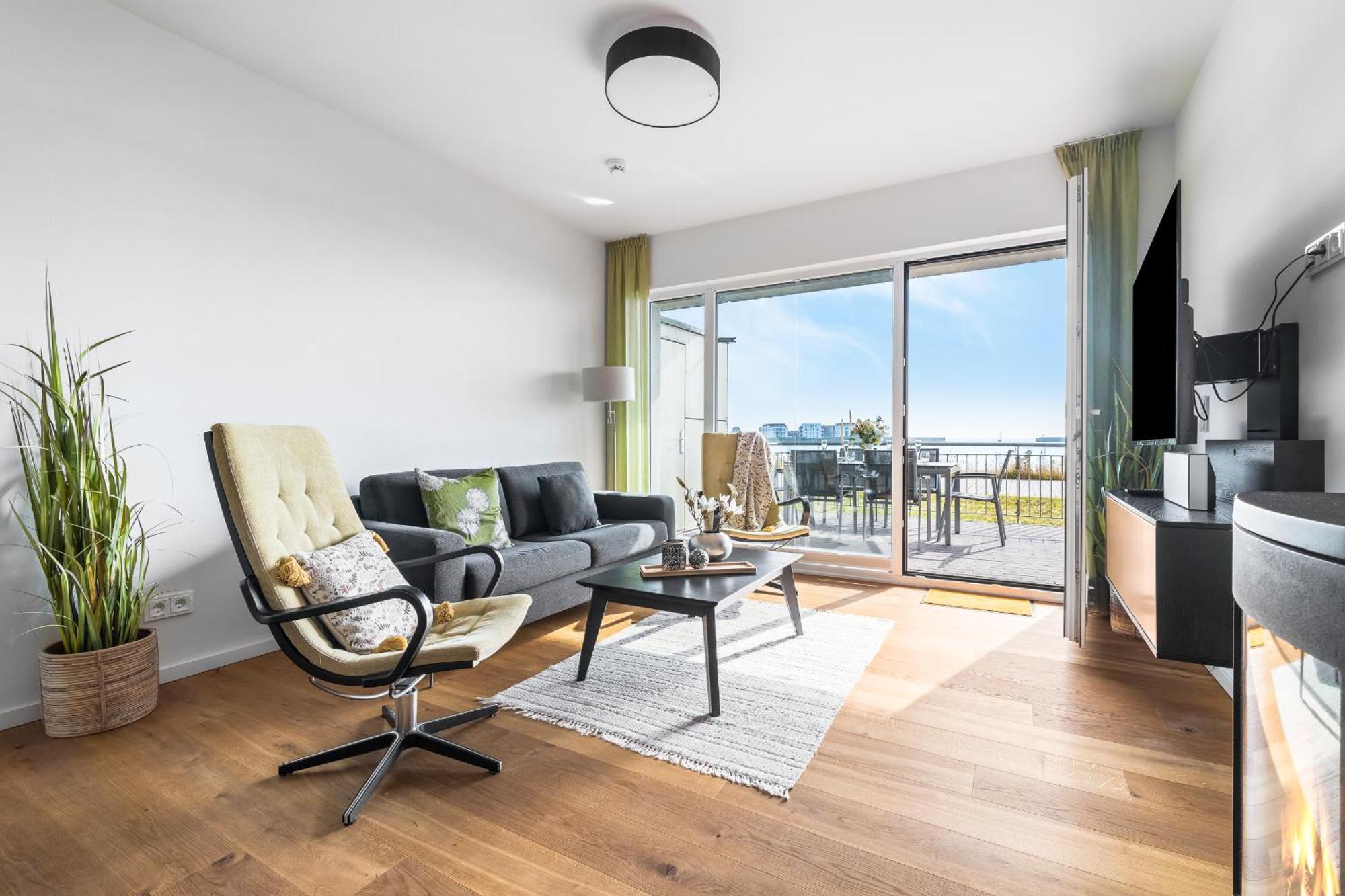 Ocean Vibes- Eg, Ostseeblick, Terrasse, Kamin Olpenitz Bagian luar foto